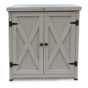 HABAU 3093 Laura garden cabinet with integrated plant table