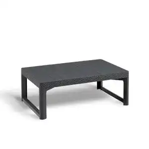 Gartentisch keter allibert by lyon graphit hoehenverstellbar