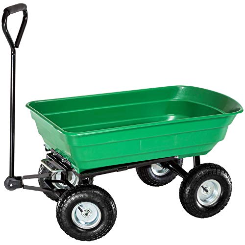 Gartenwagen tectake ® Bollerwagen Handwagen Handkarren