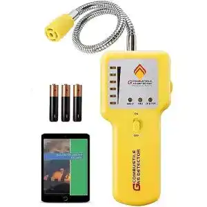 Gasdetektor eg gasmelder und gaslecksuchgeraet tragbar