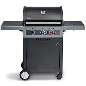 Gasgrill enders boston black 3 k turbo 3 brenner edelstahl