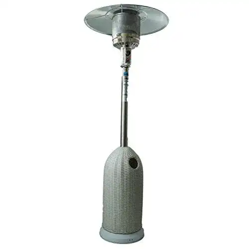 Gasheizstrahler Brolly Rattan von ACTIVA für Terrassen