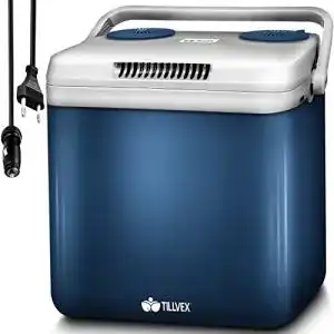 Gefrierbox tillvex kuehlbox elektrisch 32l mini kuehlschrank 230 v