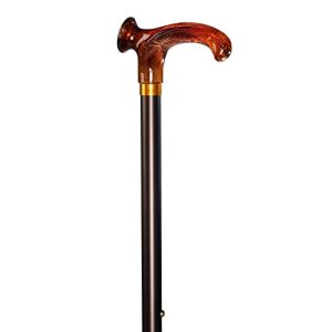 Walking stick Gastrock Stockshop Relax Acetate Stick with Amber handle