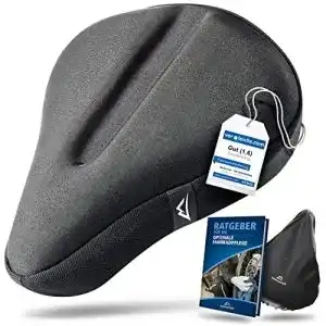 Gel fahrradsattel nextcover neu universal gel sattelbezug