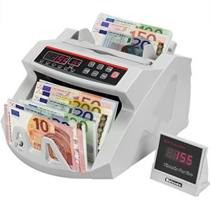 Geldtelmachine OldFe Professionele Eurobankbiljettenteller