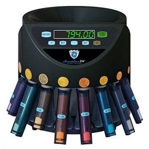 Máquina de contar dinheiro Securina24 Contador automático de moedas de euro