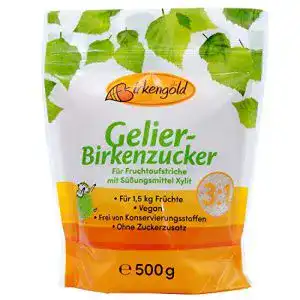 Gelierzucker birkengold gelier birkenzucker xylit 500g