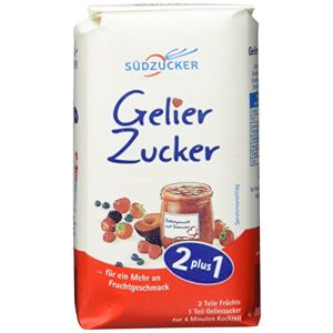 Açúcar gelificante Südzucker 2 plus 1, embalagem de 10 (10x 500 g)