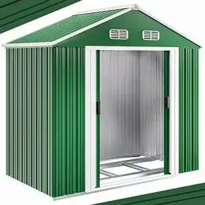 Geraeteschuppen deuba xl metall 18mc2b2 mit fundament
