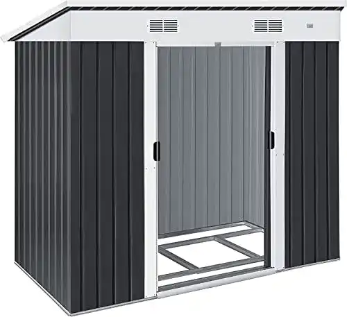 Geräteschuppen Kesser Gerätehaus aus Metall mit 3,4 m³ Stauraum