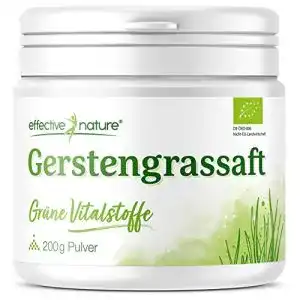 Gerstengras effective nature saft pulver bio rohkost