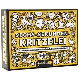 Gesellschaftsspiele gamely sechs sekunden kritzelei