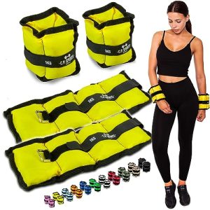 Weight cuffs CPSports pairs for wrists and ankles