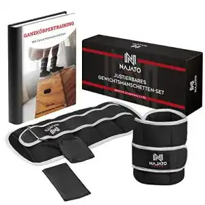 Gewichtsmanschetten najato sports 2er set