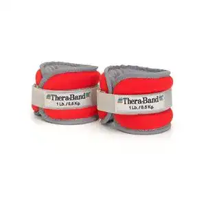 Gewichtsmanschetten theraband 1 paar rot 0450 kg onesize
