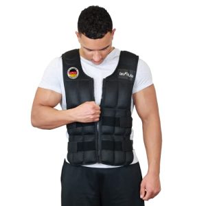 Weighted vest DH FitLife, adjustable, 20KG for muscle building