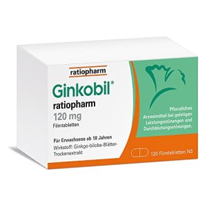 Gingko Ratiopharm Ginkobil® 120 mg comprimés pelliculés