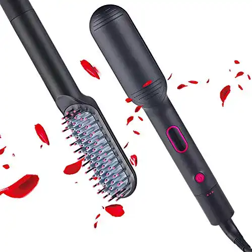 Viboos Glättbürste und Haarglätter