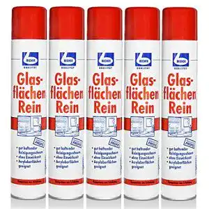 Glasreiniger dr becher 5x glasflaechen reiniger 500ml spruehdose