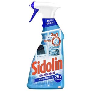 Detergente per vetri Sidolin detergente multisuperficie, flacone spray, 500 ml