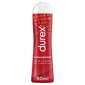 Durex Strawberry Lubricant – Vandbaseret jordbærsmøremiddel