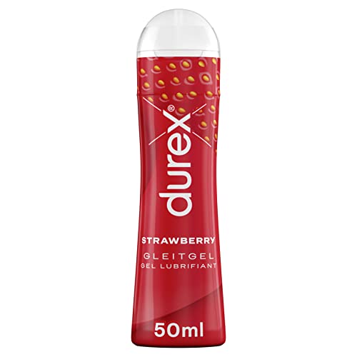 Gleitgel Durex Strawberry – Wasserbasiertes Erdbeer-Gleitmittel