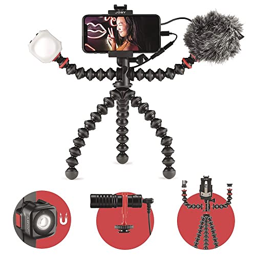 GorillaPod JOBY Mobile Vlogging Kit, Smartphone Rig