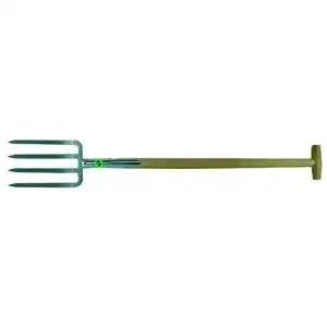 Grabegabel hawe profi spatengabel 4 zinken esche silber beige