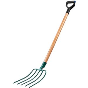 Digging fork KADAX pitchfork made of steel, fork with long handle