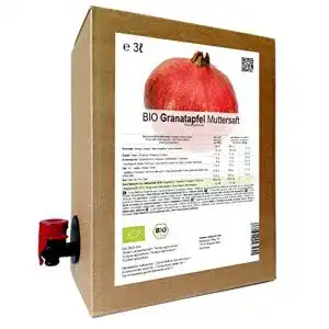 Granatapfelsaft naturi me bio granatapfel muttersaft 100