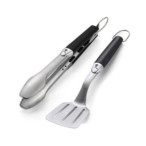 Barbecue cutlery Weber 6645 compact 2-piece, tongs and spatula