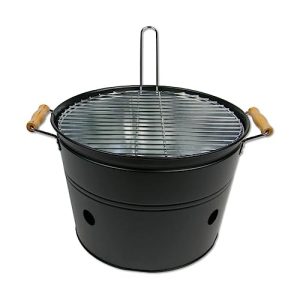 Grill bucket Kaemingk 73815 BBQ bucket, iron, matt black
