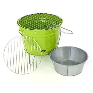 Grilleimer nexos eimergrill grill eimer holzkohlegrill fuer garten