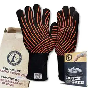 Grillhandschuhe ess nische hitzebestaendig bis 500c
