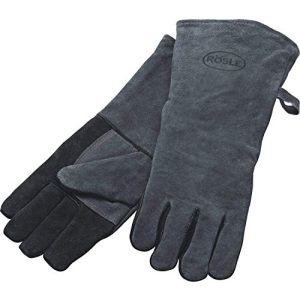 Grill gloves RÖSLE, high-quality leather gloves
