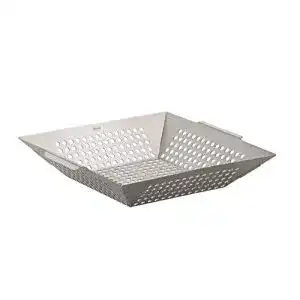 Grillkorb roesle grill und gemuesepfanne hochwertig edelstahl