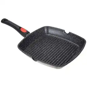 Grillpfanne kamberg 0008029 28 cm abnehmbarer griff