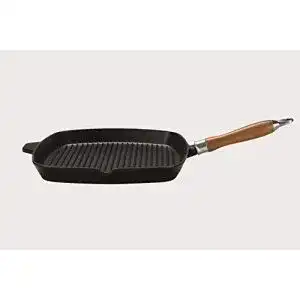 Grillpfanne krueger eisenguss steakpfanne rustica rillenboden