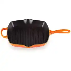 Grillpfanne le creuset signature gusseisen quadratisch 26 cm