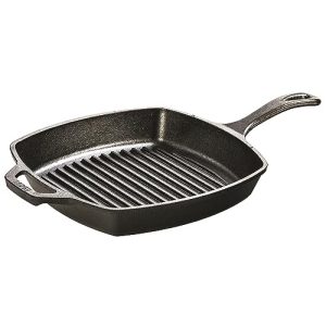 Grill pan Lodge cast iron IN.L8SGP3, inoxidable, black