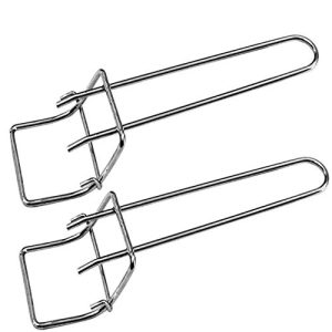 Grill grate lifter BESTT 2 pieces grate lifter made of stainless steel, grill lifter
