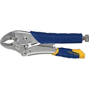 Grip pliers Irwin Fast Release 10WR 250 mm, curved jaws