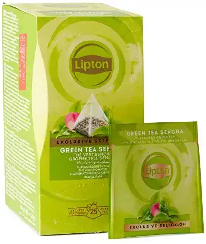 Grüner Tee Lipton Sencha Pyramidbeutel 25 Teebeutel