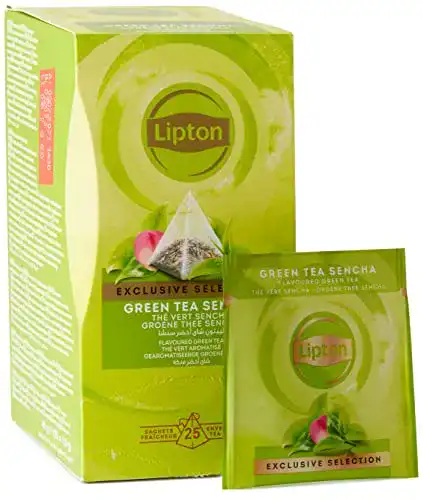 Grüner Tee Lipton Sencha Pyramidbeutel 25 Teebeutel