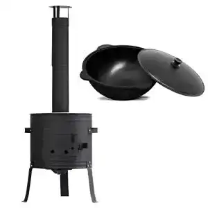 Gulaschkanone 4big fun o45 utschak mit abzugsrohr uchag