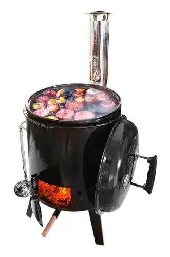 Gulaschkanone von Kopp Verlag: Eintopfofen für Outdoor-Kochen