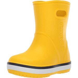 Botas de borracha infantis Crocs Crocband Rain Boot Kids, unissex