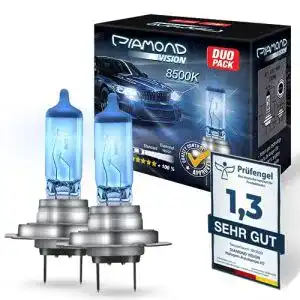 H7 birne diamond vision 2x h7 12v 55w xenon look halogen