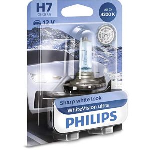 H7-lampa Philips bilbelysning WhiteVision ultra H7